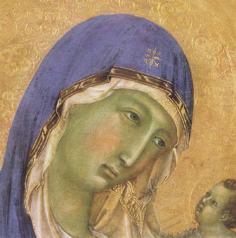 Duccio di Buoninsegna Detail of The Virgin Mary and angel predictor,Saint china oil painting image